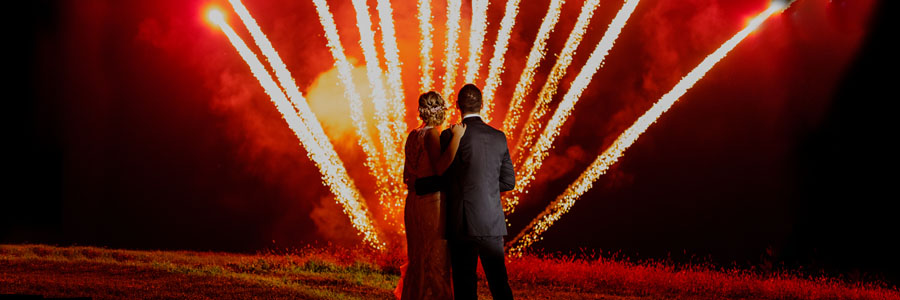 Wedding Fireworks Display